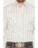 Image #3 - Ely Walker Men's Wallpaper Floral Stripe Print Long Sleeve Snap Western Shirt, Cream, hi-res