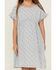 Image #3 - Hayden Girls' Ruffle Sleeve Swiss Dot Tunic Dress, Blue, hi-res