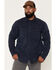 Image #1 - Hawx Men's Anvil Long Sleeve Button-Down Work Shirt Jacket, Navy, hi-res