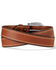 Image #2 - Justin Men's Brown Dustin Work Belt, Brown, hi-res