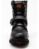 Image #4 - Milwaukee Leather Men's Buckled Lace-Up Boots - Round Toe, Black, hi-res