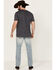 Image #3 - Moonshine Spirit Men's Sutton Light Wash Slim Stretch Denim Jeans , Light Wash, hi-res