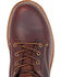 Image #6 - Carolina Men's Logger 8" Steel Toe Work Boots, Brown, hi-res