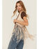 Image #1 - Shyanne Women's Faux Suede Fringe Vest, Taupe, hi-res