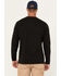 Image #4 - Lucky Brand Workwear Men's Slub Thermal Long Sleeve Pocket Henley Shirt, Black, hi-res