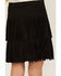 Image #4 - Trixxi Girls' Fringe Skirt , Black, hi-res