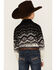 Image #4 - Rock & Roll Denim Boys' Dale Brisby Border Print Long Sleeve Snap Stretch Western Shirt , Black, hi-res