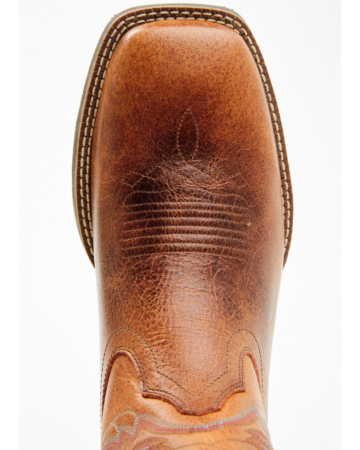 Image #6 - Cody James Ace&trade; Western Boots - Broad Square Toe, Brown, hi-res