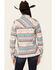 Image #4 - Outback Trading Co Women's Lorelei Southwestern Eagle Print Long Sleeve Snap Performance Shirt , Tan, hi-res