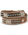 Image #2 - Nocona Belt Co. Men's Hair-on Hide Concho Belt, Natural, hi-res