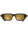 Image #4 - Hobie Men's Snook Satin Black Polarized Sunglasses, Black, hi-res