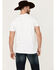 Image #4 - RANK 45® Men's Americana Logo Short Sleeve Graphic T-Shirt, White, hi-res