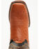 Image #6 - Cody James Men's Exotic Ostrich Western Boots - Broad Square Toe , Cognac, hi-res