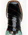 Image #6 - Dan Post Men's Eel Exotic Western Boots - Broad Square Toe, Black/blue, hi-res