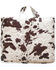 Image #4 - Wrangler Cowhide Quilt Set - King, Brown, hi-res