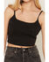 Image #3 - Levi's Women's Jadine Denim Cami Tank, Black, hi-res