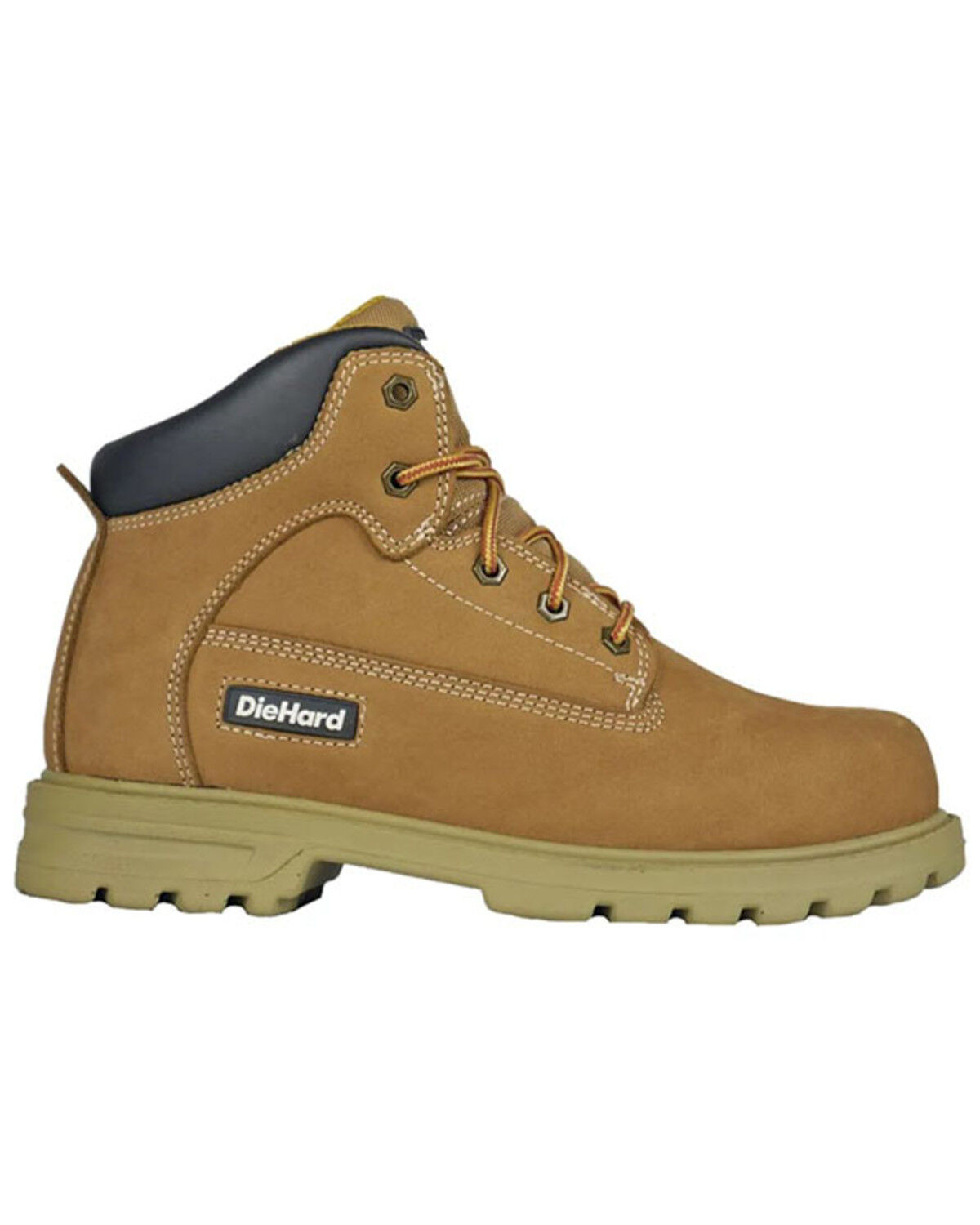 Image #2 - Hoss Men's Diehard Charger Work Boots - Composite Toe, Wheat, hi-res