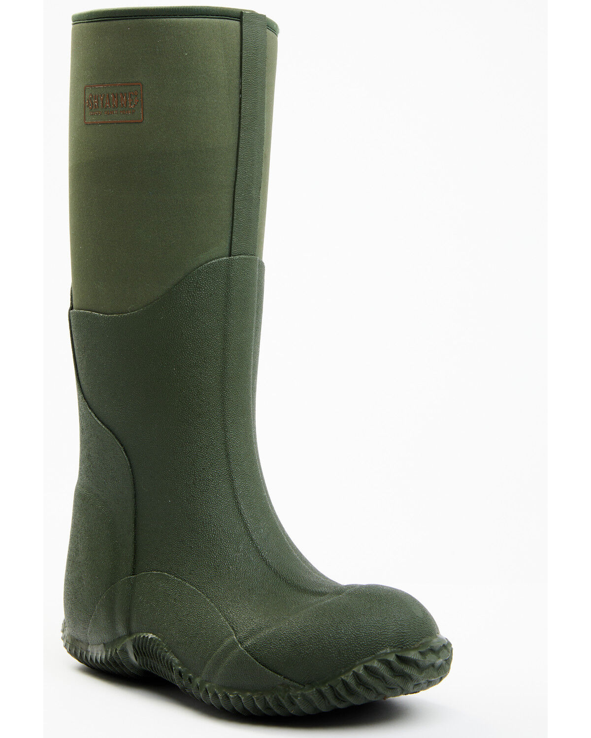 Shyanne Women's 15" Rubber Work Boots - Soft Toe, Jade, hi-res