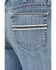 Image #4 - Cinch Men's White Label Medium Stonewash Relaxed Straight Stretch Performance Denim Jeans, Medium Wash, hi-res