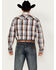 Image #4 - Cowboy Hardware Men's Hermosillo Gradient Plaid Print Long Sleeve Pearl Snap Western Shirt, , hi-res