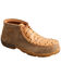 Image #1 - Twisted X Men's Exotic Full-Quill Ostrich Skin Work Shoes - Nano Composite Toe, Brown, hi-res