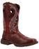 Image #1 - Durango Men's Rebel Performance Western Boots - Square Toe, Pecan, hi-res