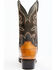 Image #5 - Dan Post Men's Camel Eel Exotic Western Boots - Square Toe, Brown, hi-res