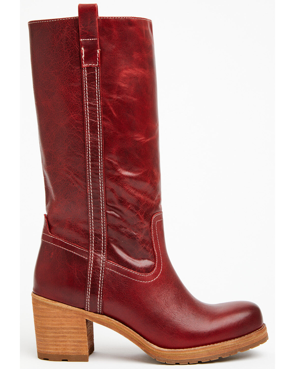 Cleo + Wolf Women's Scout Fashion Boots - Round Toe, Red, hi-res