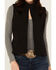 Image #3 - Shyanne Ranch Women's Solid Softshell Vest, Black, hi-res