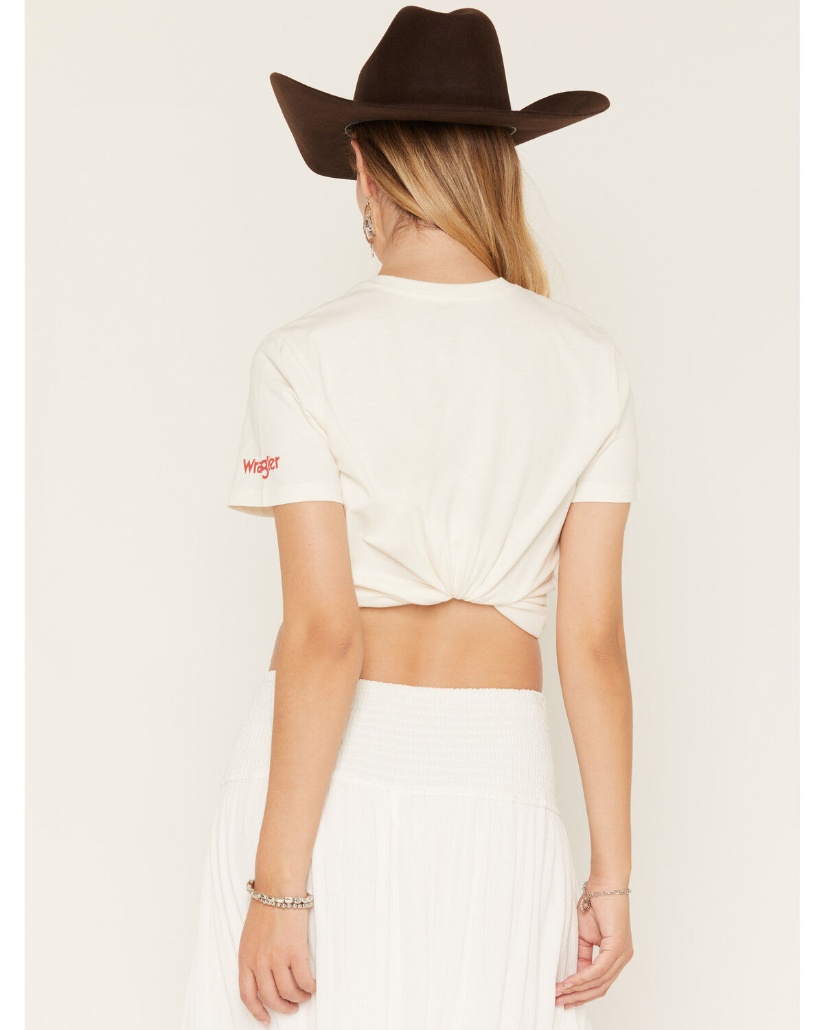 Image #4 - Wrangler Women's Cowboy Country Short Sleeve Graphic Tee, White, hi-res