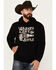 Image #1 - Moonshine Spirit&reg; Men's Whiskey Hooded Sweatshirt, Black, hi-res