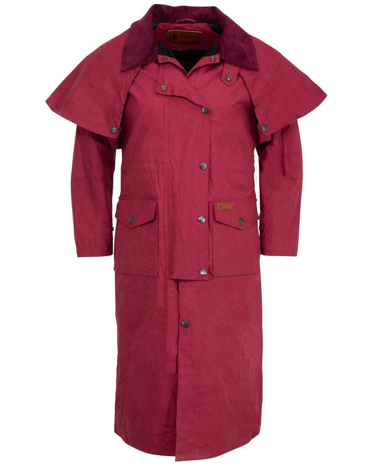 Image #1 - Outback Trading Co. Women's Matilda Duster, Burgundy, hi-res