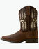 Image #2 - Ariat Boys' Driftwood Performance Western Boots - Broad Square Toe, Brown, hi-res