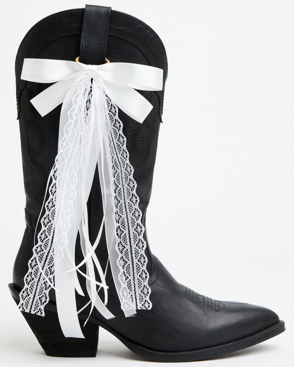Shyanne Women's Lace Boot Bows - 2 Piece, Ivory, hi-res