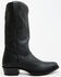 Image #2 - El Dorado Men's Sammy Western Boots - Round Toe, Black, hi-res