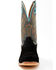 Image #4 - RANK 45&reg; Men's Saloon Roughout Western Boots - Square Toe, Black, hi-res