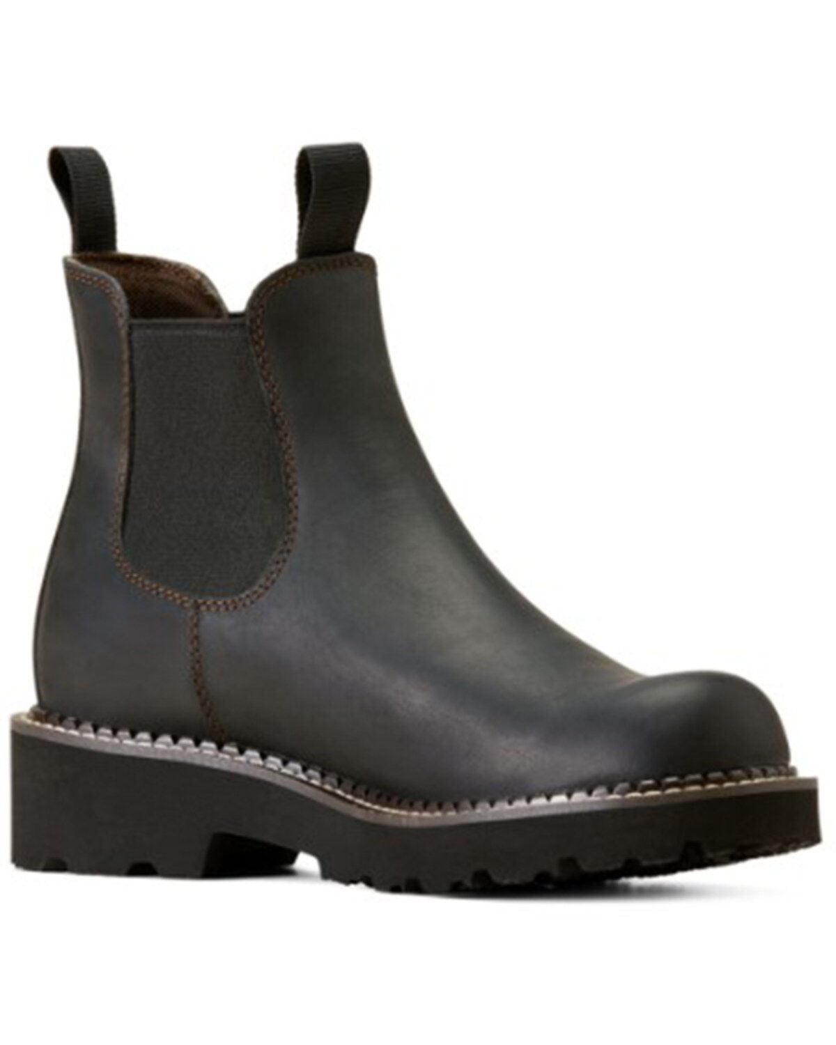Ariat Women's Fatbaby Chelsea Boots - Round Toe, Black, hi-res