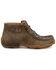 Image #2 - Twisted X Boys' Chukka Driving Mocs - Moc Toe , Brown, hi-res