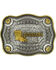 Image #1 - Cody James Men's Rectangular Louisiana Belt Buckle, Multi, hi-res