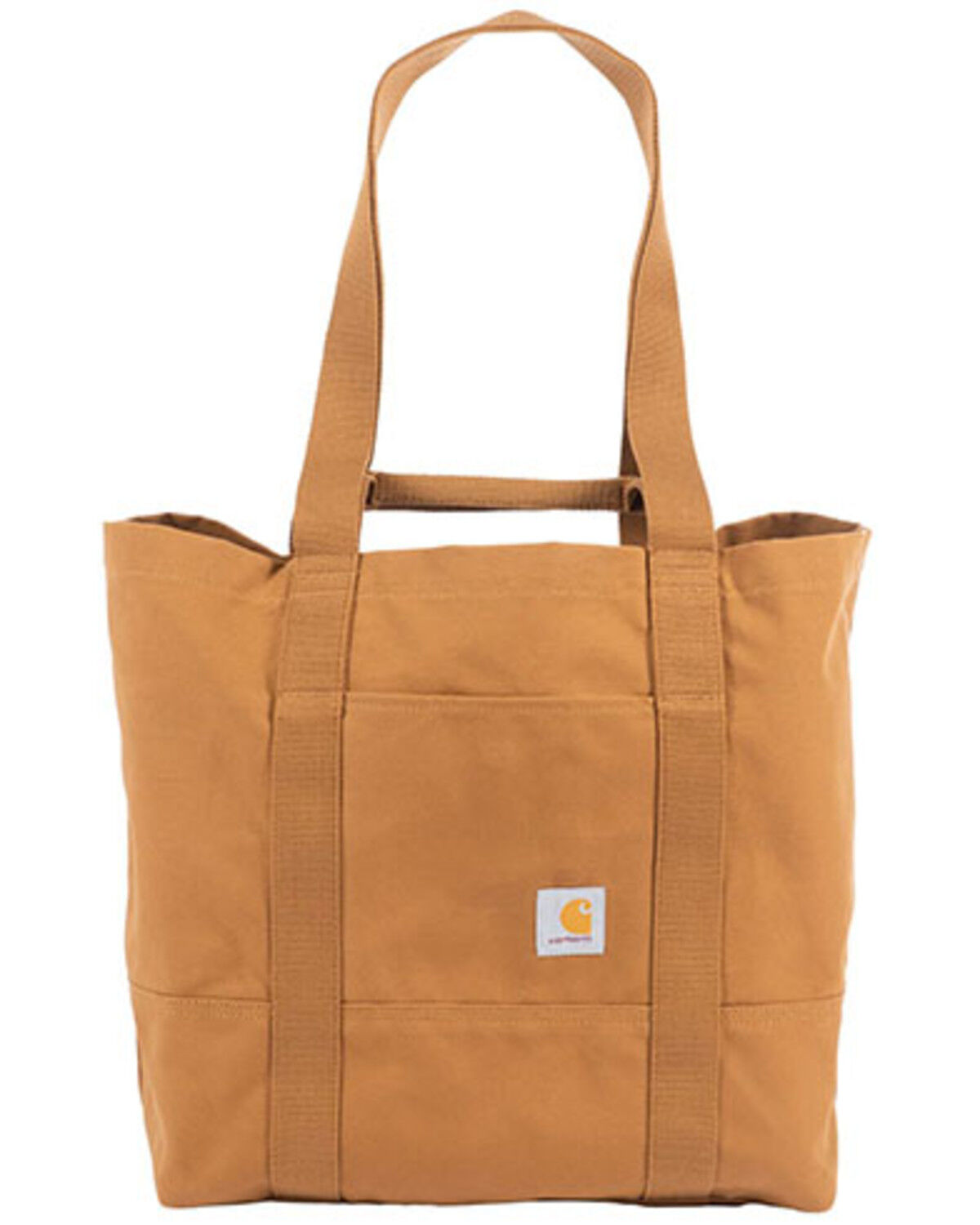 Image #1 - Carhartt 18L Firm Duck Tote Bag, Brown, hi-res
