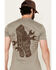 Image #4 - Troll Co Men's Hard Work Short Sleeve Graphic T-Shirt, Slate, hi-res