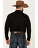 Image #4 - Cody James Men's Solid Treadstone Long Sleeve Snap Western Shirt - Big, Black, hi-res