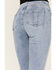 Image #4 - Shyanne Women's Light Wash High Rise Flare Jeans, Light Wash, hi-res