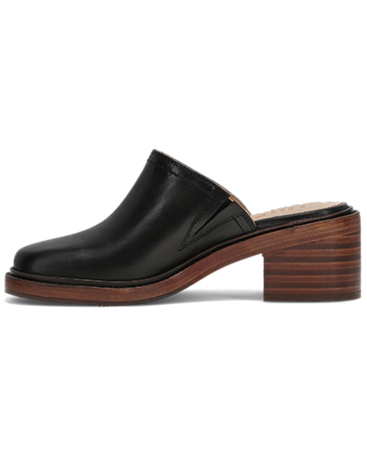Image #3 - Frye Women's Kate Mules, Black, hi-res