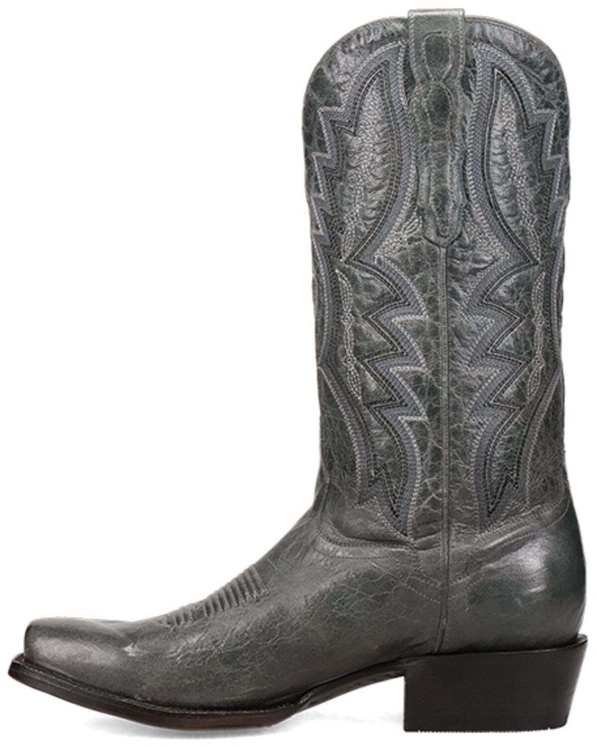 Image #3 - El Dorado Men's Western Boots - Square Toe, Grey, hi-res