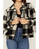 Image #2 - STS Ranchwear Women's Black & Cream Fringe Oaklie Jacket, Black, hi-res