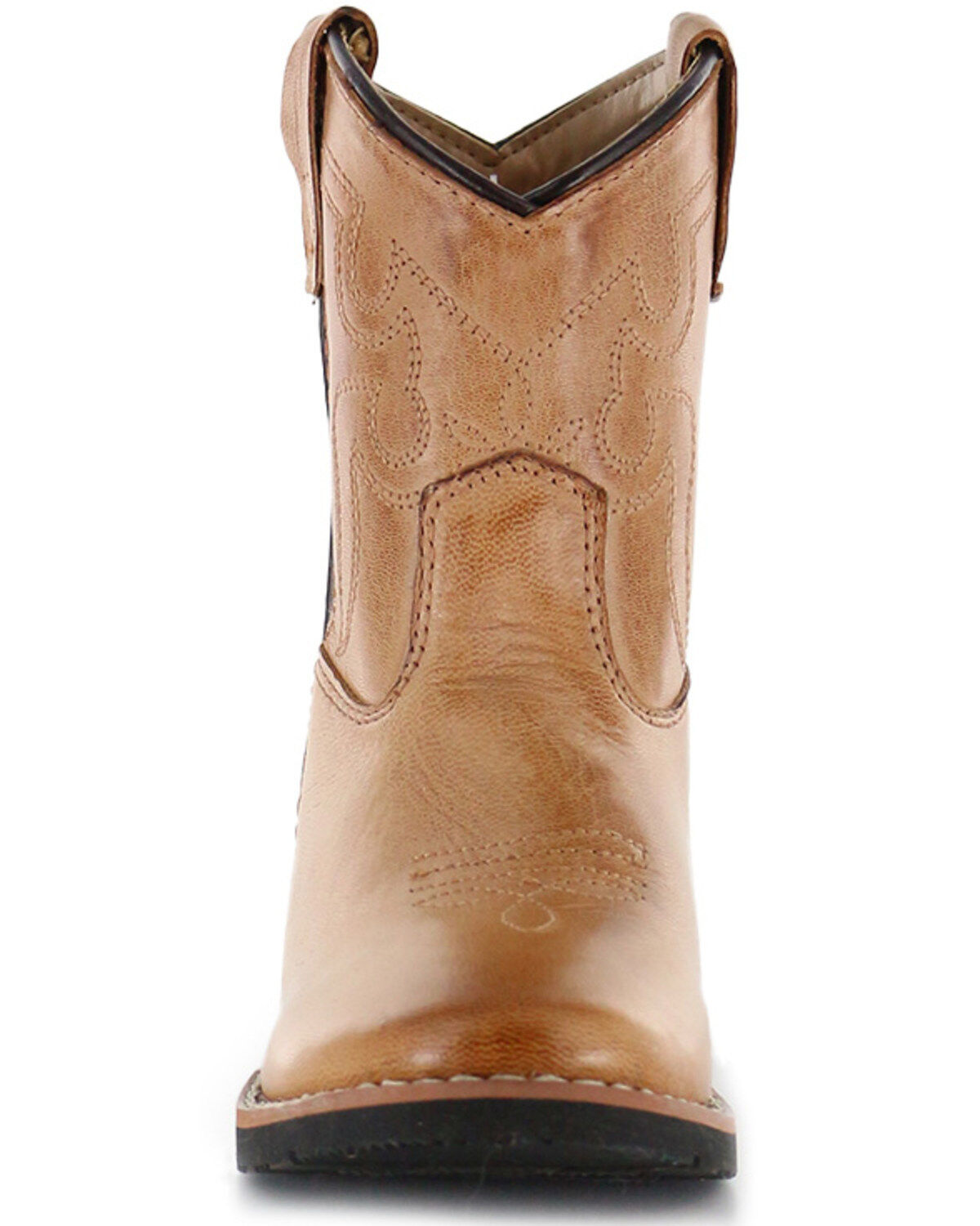 Image #4 - Cody James&reg; Toddler's Showdown Round Toe Western Boots, Tan, hi-res