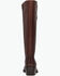 Image #5 - Frye Women's Carson 2 Piping Tall Wide Calf Fashion Boots - Round Toe, Brown, hi-res