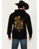 Image #1 - Howitzer Men's Skeleton Tread Heavyweight Hooded Sweatshirt , Black, hi-res