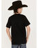 Image #4 - Ariat Boys' Viva Mexico Short Sleeve Graphic  T-Shirt, Black, hi-res